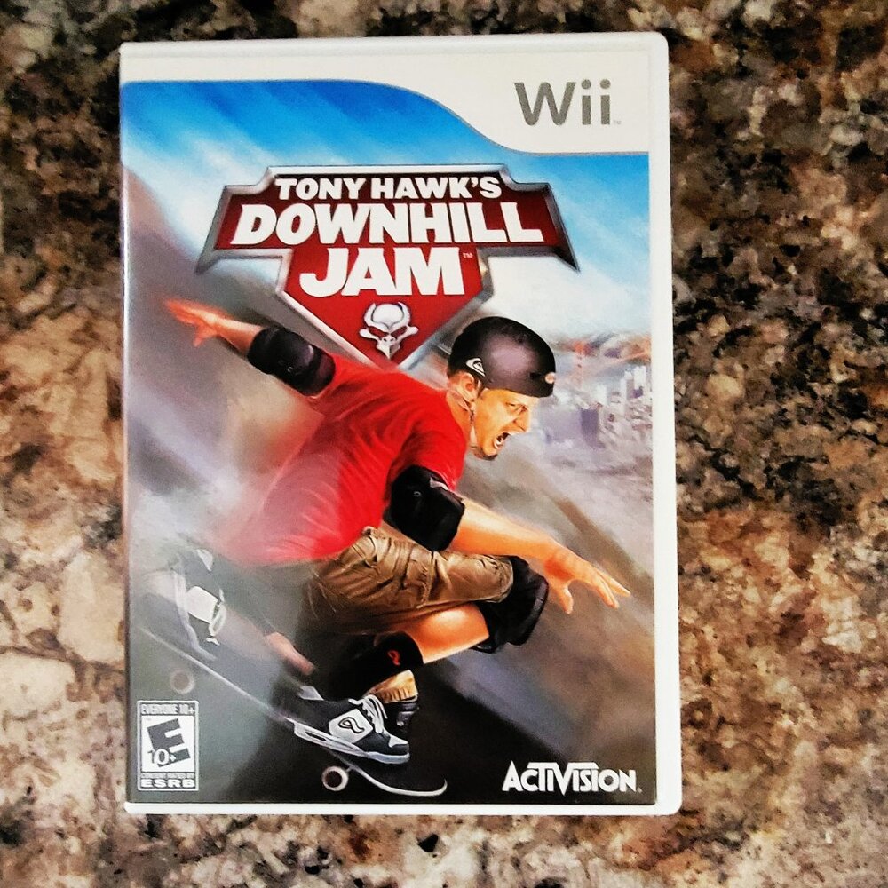Wii Tony Hawks Downhill Jam Video Game